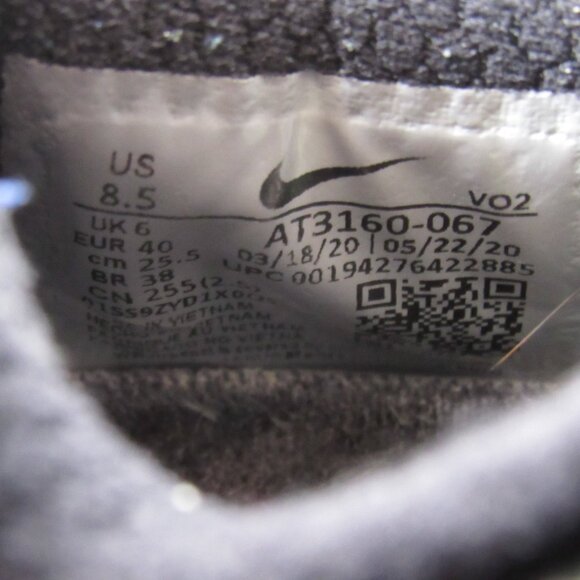 Nike Metcon 6 Cross Training Shoes Black Blue Women's 8.5 AT3160-067 - Picture 7 of 7